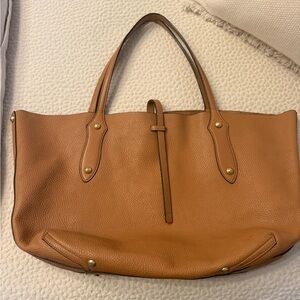 Annabel Ingalls Tan Leather Tote Bag
